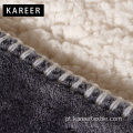 Sherpa poliéster super macio Sherpa Throw for Boundding